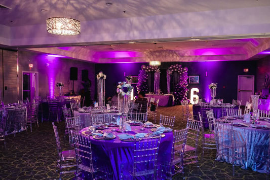 6 inch round tables